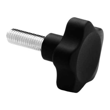 J.W. Winco J.W. Winco EN5337.5 Solid Five Lobed Knob, 0.75", 1/4"-20 5337.4-1.26-1/4X20-0.75-ST